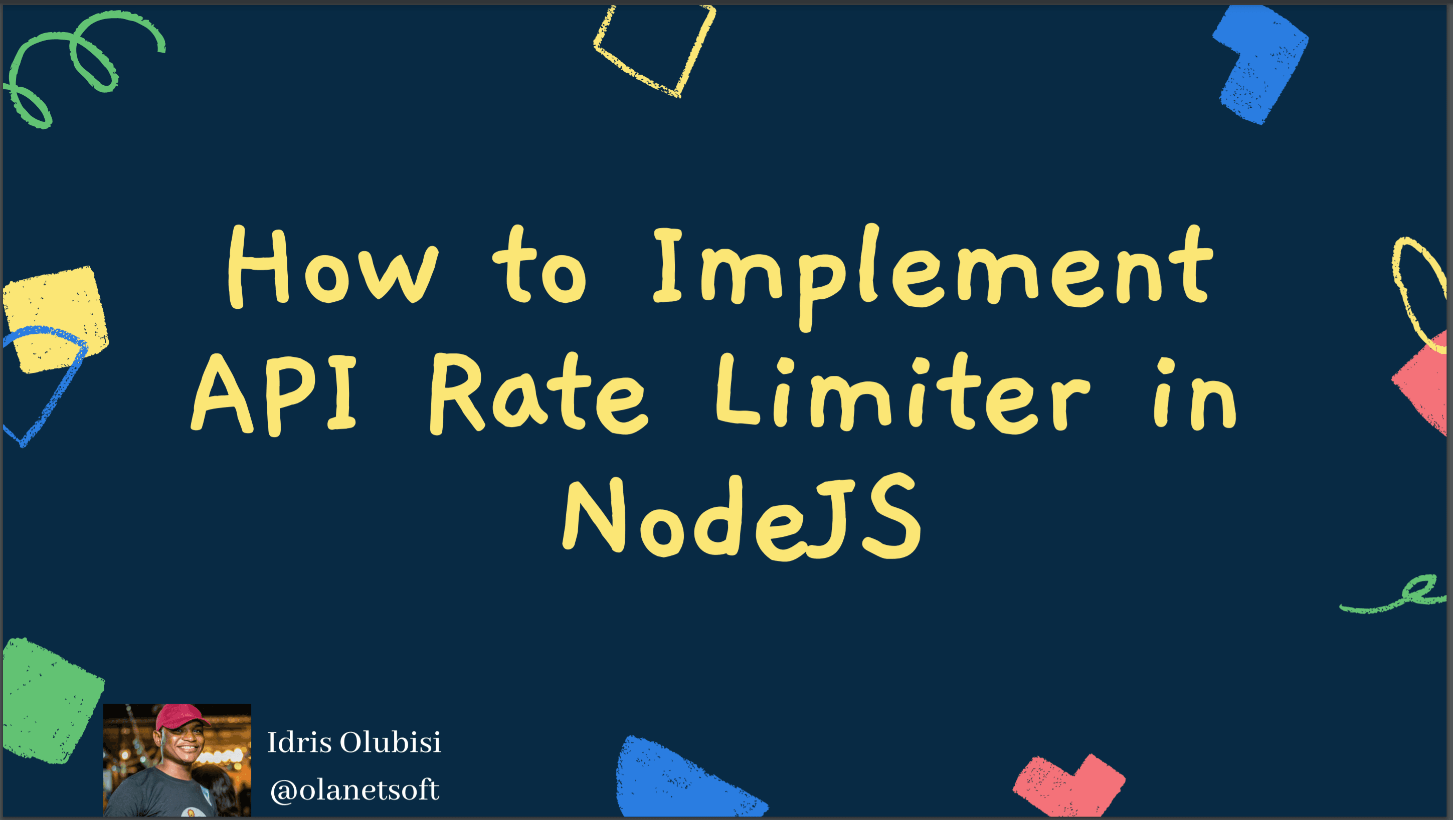 How to implement API Rate Limiter in NodeJS