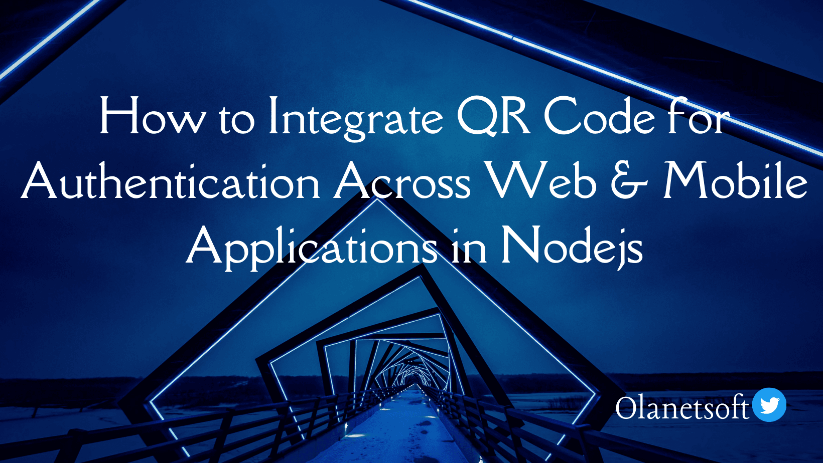 How to Integrate QR Code for Authentication Across Web & Mobile Applications in Nodejs